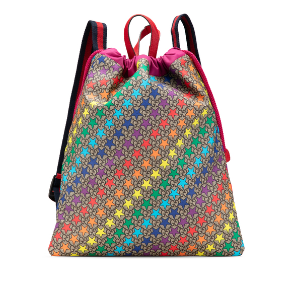 Pre-Loved Gucci GG Supreme Web Star Print Children's Backpack - Picture 1 of 11